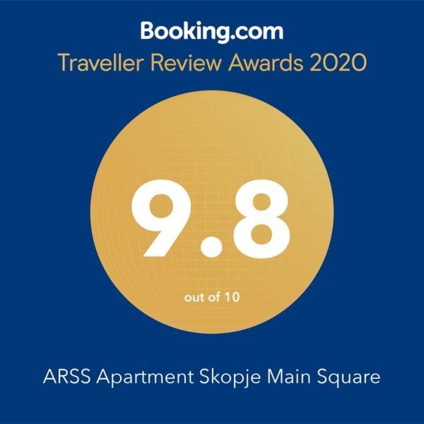 Arss Apartment Skopje Main Square Kültér fotó